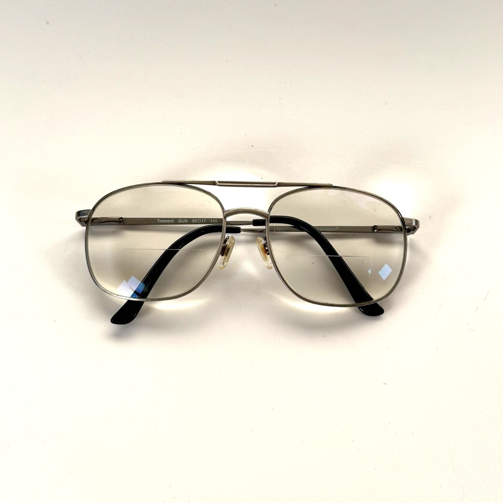 CARAVAGGIO Tremont LT22946313 Eyeglasses Frame Only 58-17-145 Gunmetal Aviator